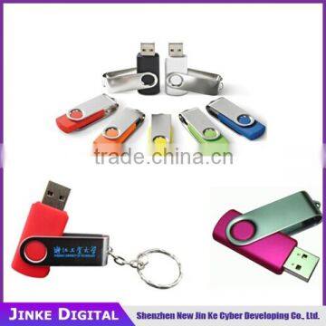 Hot Sale Novelty Plastic Twist Flash Drive 8 GB Logo USB