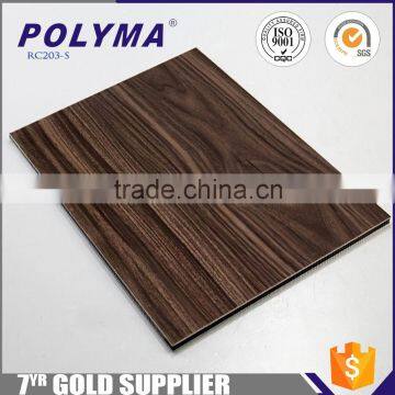 Alibaba China Wood Wall Paneling Interior ACP Decorative Wall Cladding Panels