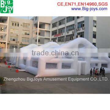 Giant high quality outdoor camping inflatable clear air dome tent for party
