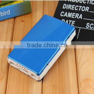 2014 good promotional gifts 10000mah battery bank/hard disk portable power bank for smart phones