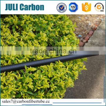 Juli professional supplier high strenght custom 3k carbon fiber tube/pipe , price of carbon fiber tube