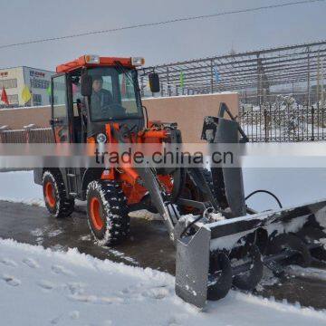 high speed Snow cleaning Machine ZL16 OJ16 wheel loader with Snow tires
