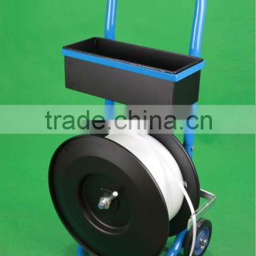 Single/multi coils polyester trapping ribbon winding cart