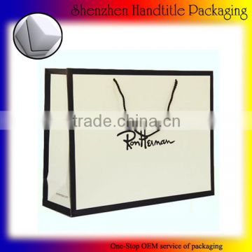 customized fashion paper shopping bag hot sale on Alibaba China