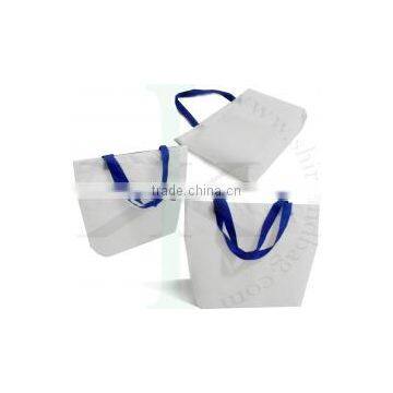 white PP non-woven bag 75gsm