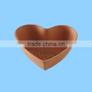 Heart Shaped Christmas Ornament Terracotta Pots Wholesale