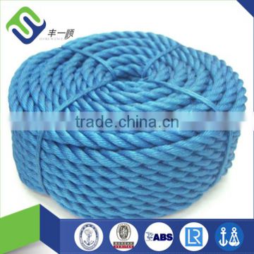flat twisted polyester rope