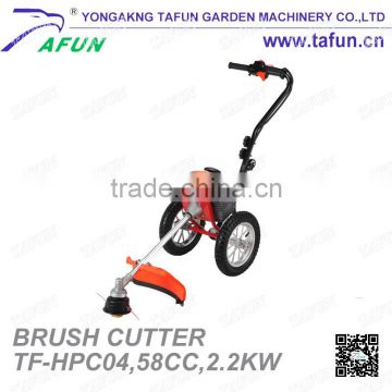 New garden tools hand push cutter with wheels with good quality
