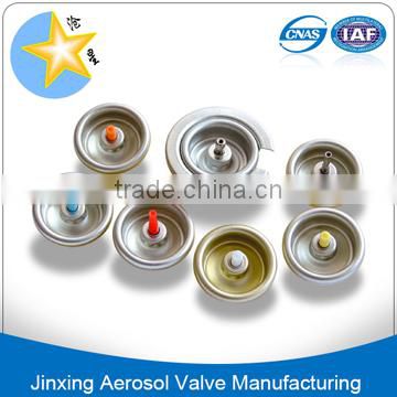 Powder aerosol valve manufacture