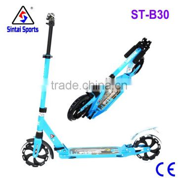 Town Rider Adult Scooter Suspension Push Kick Folding Large 200mm Wheels