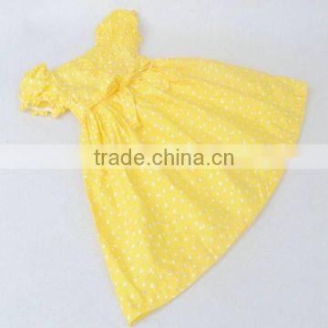 R&H 2014 casual high quality hot selling little baby dress designs