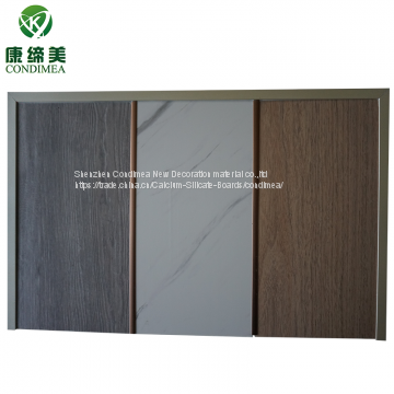 PVC film laminated  Reinforced Calsium silicate board for wall decoration