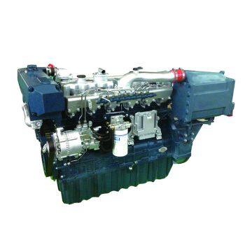 YC6MK300L-C22 300hp auxiliary marine engine for boat with electric pump