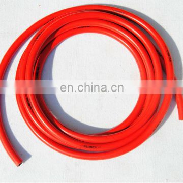 5/16" 3/8" PVC LPG Red Flexible Gas Stove Hose, PVC High Pressure Air Hose with Brass End Fittings