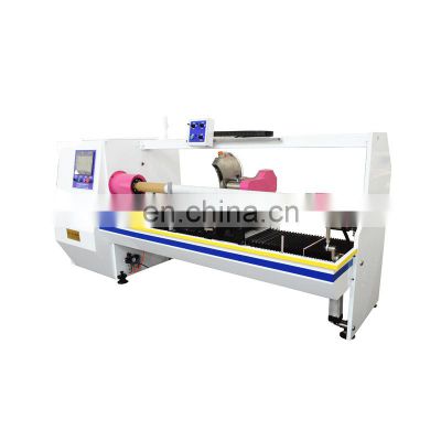 Flexible packaging materials adhesive tape one shafts log roll cutting machine