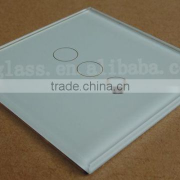 New design light switch glass with good quanlity and competitive price