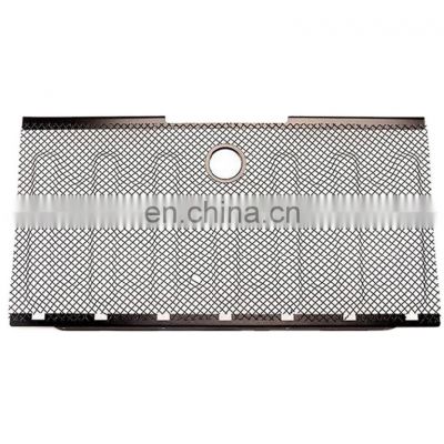 Black mesh grille with lock hole for jeep wrangler jk