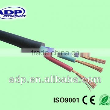 H05VV PVC insulated shielded cable BVV 3*1.5