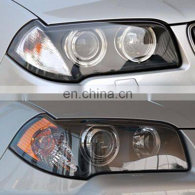 Landnovo Car Headlights lens cover for BMW X3 E83 2006-2010 Assembly Headlamp Surface replacement headlight cover