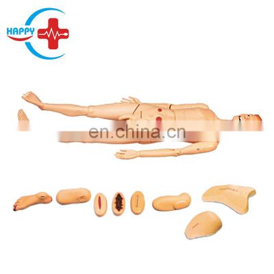 HC-S103 High quality full-featured nursing dummy/medical manikin trauma wound care for medical student