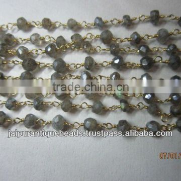 labradorite Beads gemstone neacklace