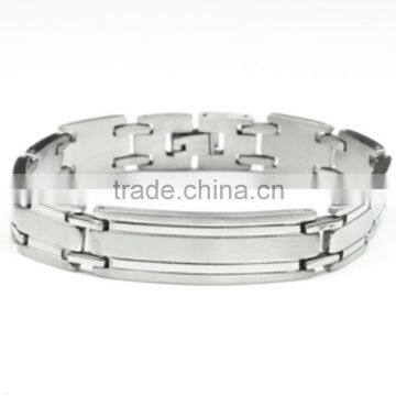 Stainless steel ID Bracelet high quality at factory cost