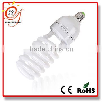 high quality spiral 3-30w cfl half spiral energy saving lamp