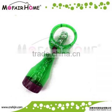 Green Color Outdoor Portable Water Spray Fan