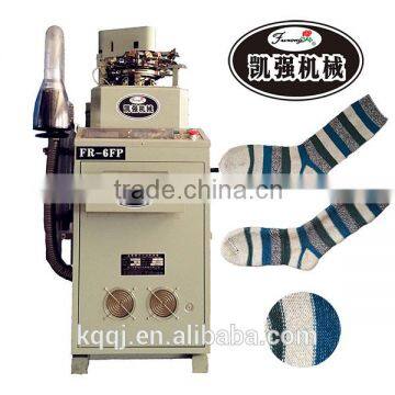 Fu Rong brand 4.5-inch fully computerized plain sock knitting machine