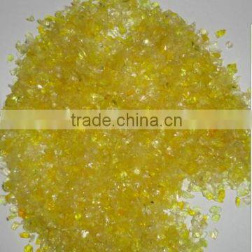 Long time supply low-cost colorful glass sand