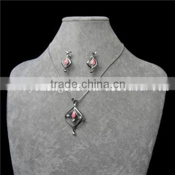 fashion silver costume earring jewelry wedding jewellery designs
