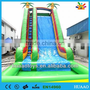 Popular adult size inflatable water slide