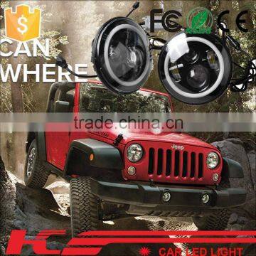 Wholesale high power low beam 7 inch jeep round led lights