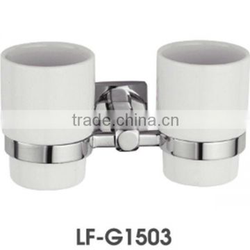 2013Made In China Luofa Bathroom Accessories Double Cup Tumbler Holder