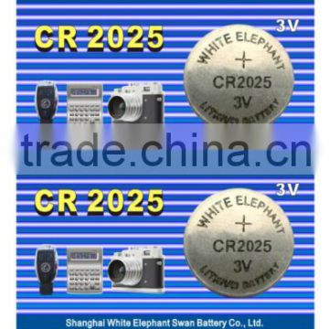 CR2025 Lithium Button Battery