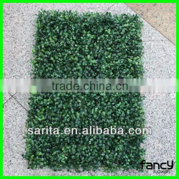 plastic material artificial lawn grass for decoration