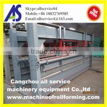 Good quality 4m hydraulic steel sheet bending machine
