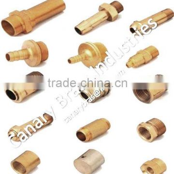 BRASS Long Forged Nut
