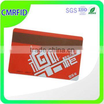 magnetic pvc bank card