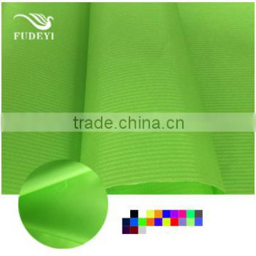 China textile bright PU coated 100% polyester twill cordura oxford fabric