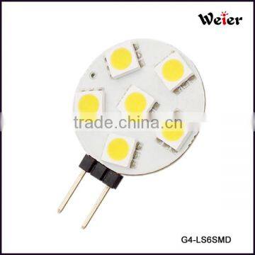 G4 Led 5050 12V DC AC 6 SMD Led Cabinet Lights