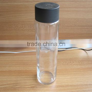 750ml water bottle with plastic top glass bottles wholesale
