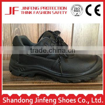 Low cut cheap steel toe cap black leather safety shoes pu sole safety shoes liberty industrial safety shoes price in india