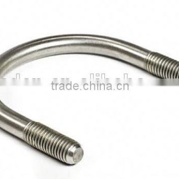 High tensile 8.8 grade zinc plated U bolt and nut