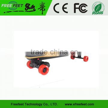 CE Certificate Lithium Battery Remote Control Electric Skateboard 1800W Dual Drive Longboard For Adults