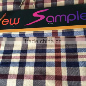 100% two side print velboa men's shirt fabric