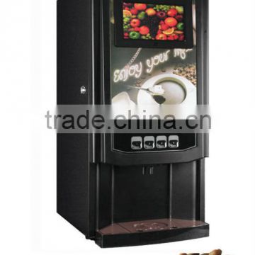 The newest LCD Coffee Hot Chocolate Vending Machine with CE approval