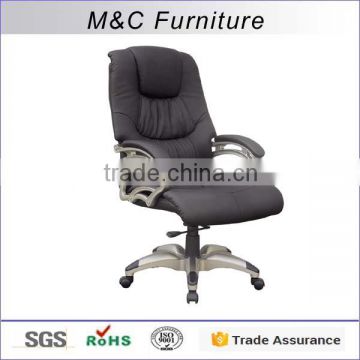 Reinforced high quality luxury pu leather office chair for 200kg