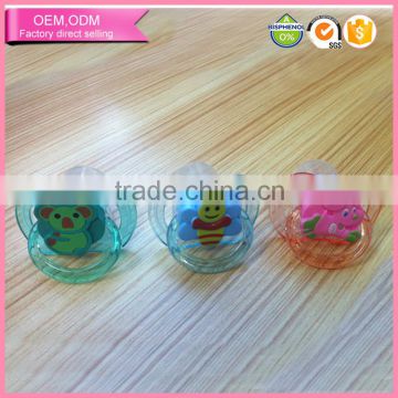 Funny baby pacifier silicone pacifier rings baby animal pacifier