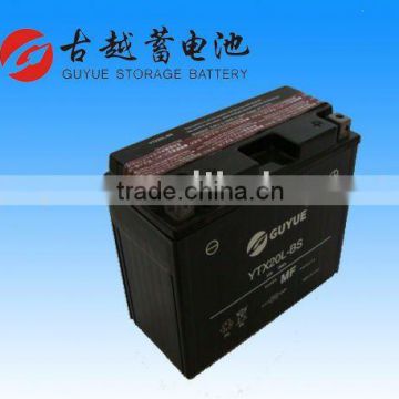 Maintenance Free MF Motorcycle Battery YTX20L-BS